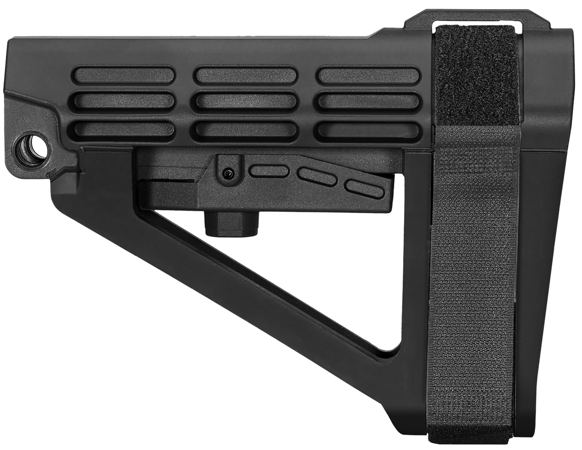 SB Tactical SBA4 X Pistol Stabilizing Brace Synthetic Black 5-Position Adjustable for AR-Platform (Tube Not Included)