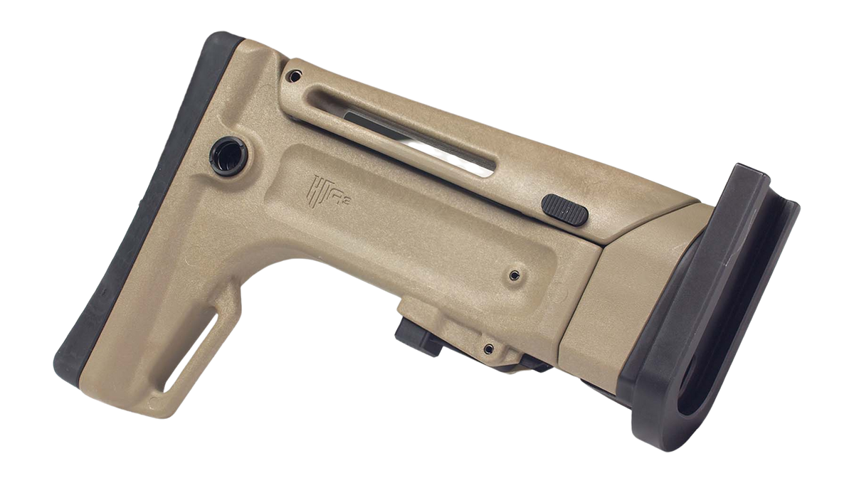 Kinetic Development Group SCP5-MK2-202 FN SCAR Folding Stock - FDE