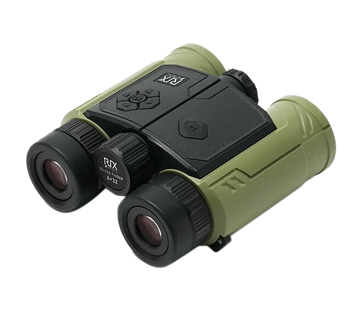 Rix Optics MK-R3000 8x 32mm Rangefinding Binoculars - Black / Green