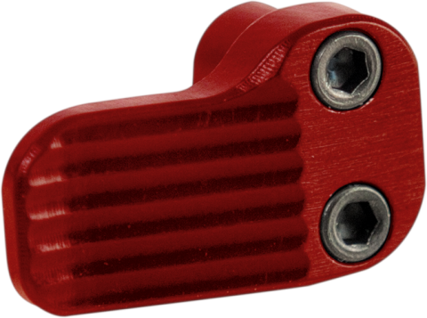 Timber Creek Outdoors AR Extended Magazine Release Red Anodized Aluminum