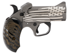 Bond Arms BAOG Old Glory 45 Colt/410 Bore 3.5" 2-Rd Derringer - American Flag Cerakote/Black Ash