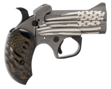 Bond Arms BAOG Old Glory 45 Colt/410 Bore 3.5" 2-Rd Derringer - American Flag Cerakote/Black Ash