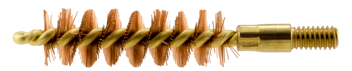 Pro-Shot 38P Bore Brush .38/.357/.380/9mm Pistol #8-32 Thread Bronze Bristles Brass Core
