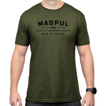 Magpul Industries Go Bang Parts T-Shirt Olive Drab Heather - Medium
