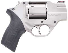 Chiappa Firearms Rhino 200DS 357 Mag 2" 6-Shot DA/SA Revolver - Nickel-Plated