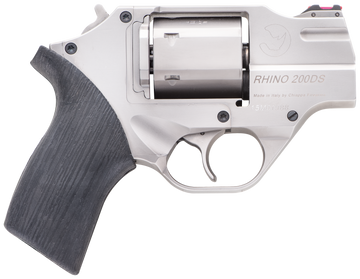 Chiappa Firearms Rhino 200DS 357 Mag 2" 6-Shot DA/SA Revolver - Nickel-Plated