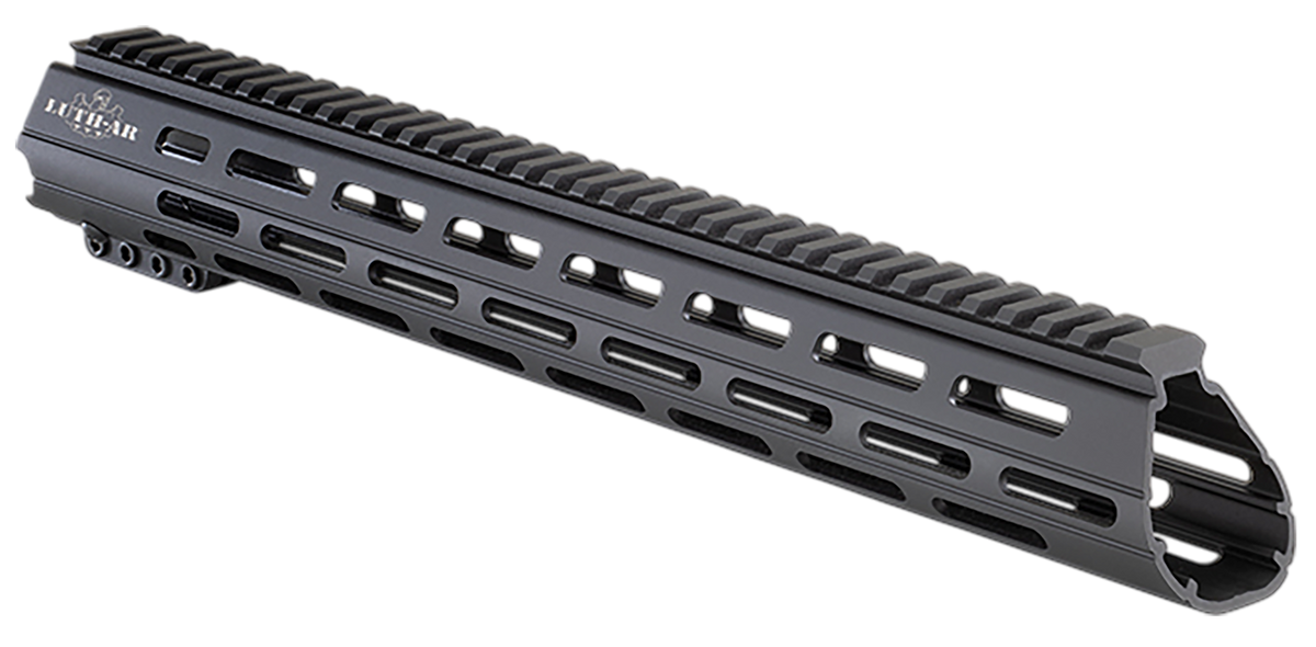 Luth-AR HG-LW15M Palm Handguard 15" MLOK Vented - Black Hardcoat Anodized
