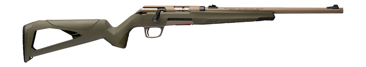 Winchester Guns Xpert SR 22 LR 16.5" 10+1 Bolt Action Rifle - OD Green/FDE