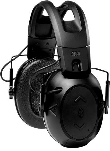 3M Peltor Sport Tactical 500 26 dB NRR Electronic Over the Head Polymer Hearing Protector - 1 Pair