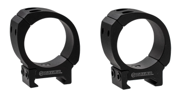 Wheeler Sporter 34mm Low Bi-Weaver Picatinny/Weaver Scope Rings - Black