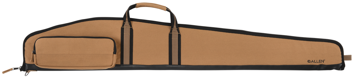 Allen 1102-52 Ranch Canvas 52in Shotgun Case Foam Padded Tan Cotton Duck - Lockable