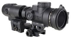 Trijicon MRO SD 1x25mm 2 MOA Red Dot Sight w/ 3X Magnifier - Full Co-Witness Mount