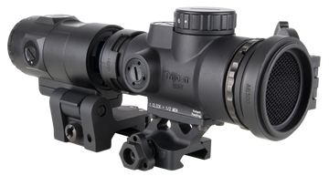 Trijicon MRO SD 1x25mm 2 MOA Red Dot Sight w/ 3X Magnifier - Full Co-Witness Mount