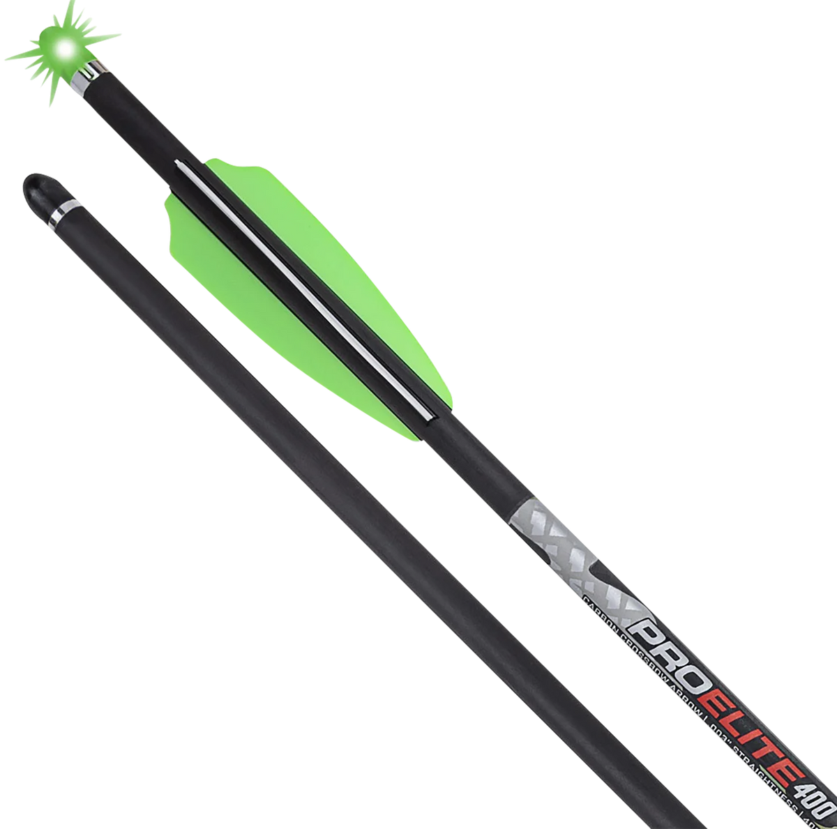 TenPoint Pro Elite 400 Alpha-Blaze 20" 410gr Carbon Crossbow Bolts 3 Pack Green