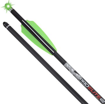 TenPoint Pro Elite 400 Alpha-Blaze 20" 410gr Carbon Crossbow Bolts 3 Pack Green