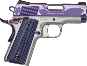 Kimber Ultra II 9mm Luger 3" 8+1 Semi-Auto Pistol - Purple Amethyst PVD
