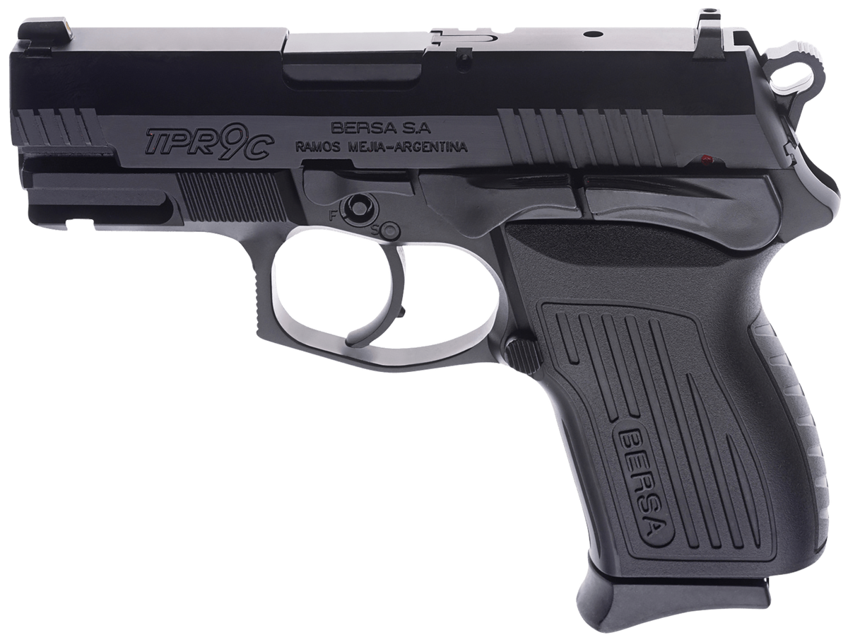 Bersa TPR9CM TPRC Compact 9mm Luger 3.25" 13+1 DA/SA Pistol