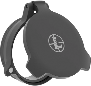 Leupold Alumina Flip-Back Lens Cover 32-33mm Objective Matte Black Aluminum
