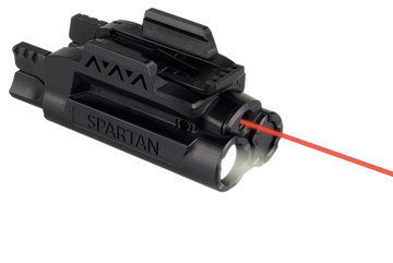 LaserMax SPSCR Red Spartan Light/Laser 120 Lumen White LED - Handgun