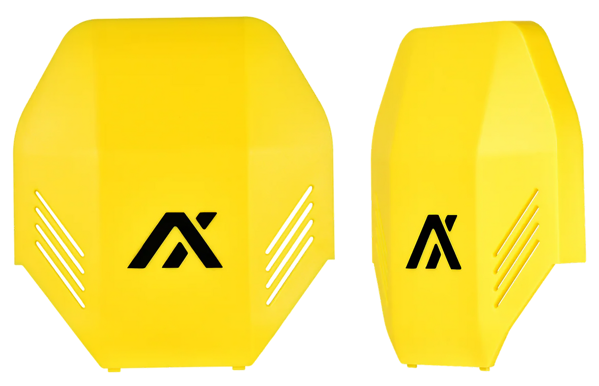 AXIL MX Plate Polymer Over the Head Yellow Hearing Protection Accessory