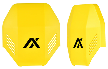 AXIL MX Plate Polymer Over the Head Yellow Hearing Protection Accessory