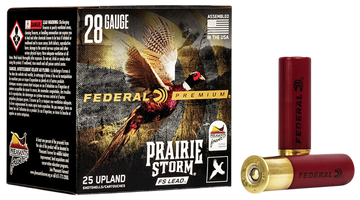 Federal Premium Prairie Storm FS 28 Gauge 2.75" 13/16 oz #6 Shot 25 Rd - Box or Case