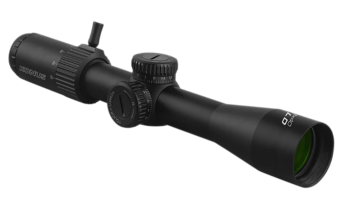 Konus Wild 3-9x40mm 30mm Tube German #4 Reticle Riflescope - Matte Black