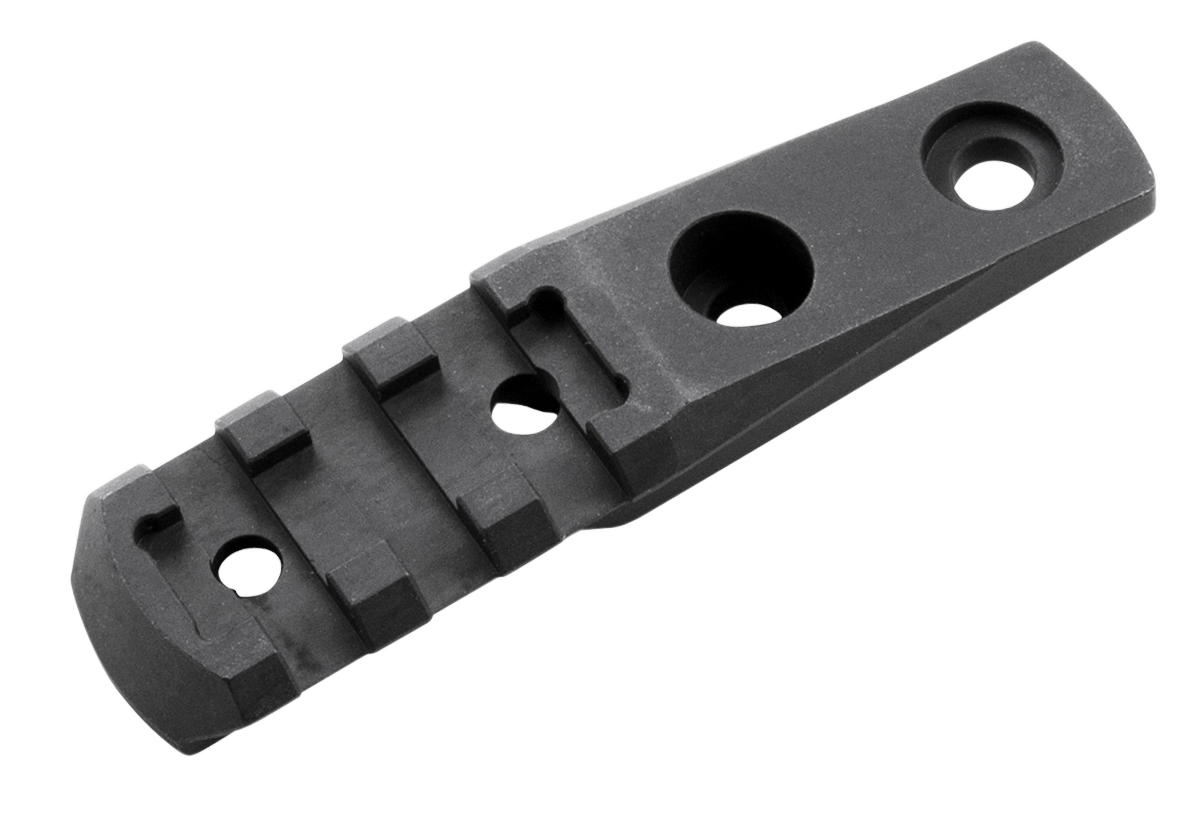 Magpul Industries M-LOK Cantilever Rail/Light Mount Aluminum Black - 3 Slot Picatinny