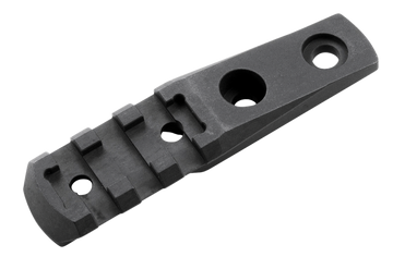 Magpul Industries M-LOK Cantilever Rail/Light Mount Aluminum Black - 3 Slot Picatinny