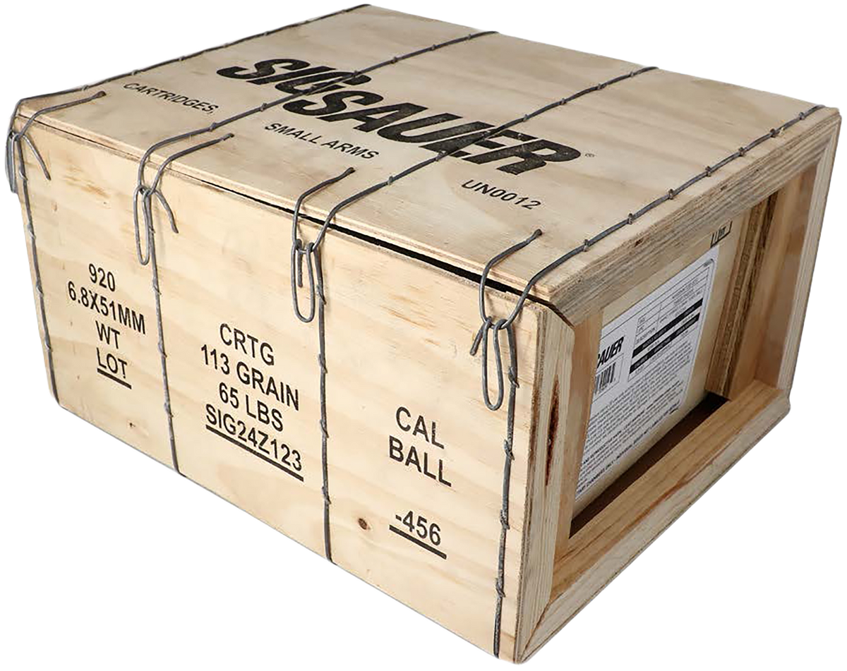 Sig Sauer Hybrid 6.8x51 113gr Ball - 920 Rd Crate