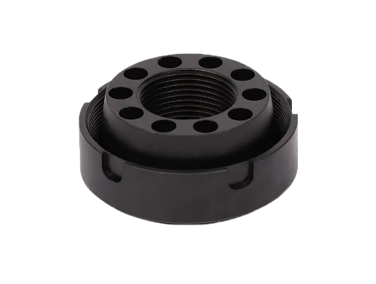 SilencerCo Charlie Direct Thread Mount 9/16x24 Stainless Steel Black Oxide