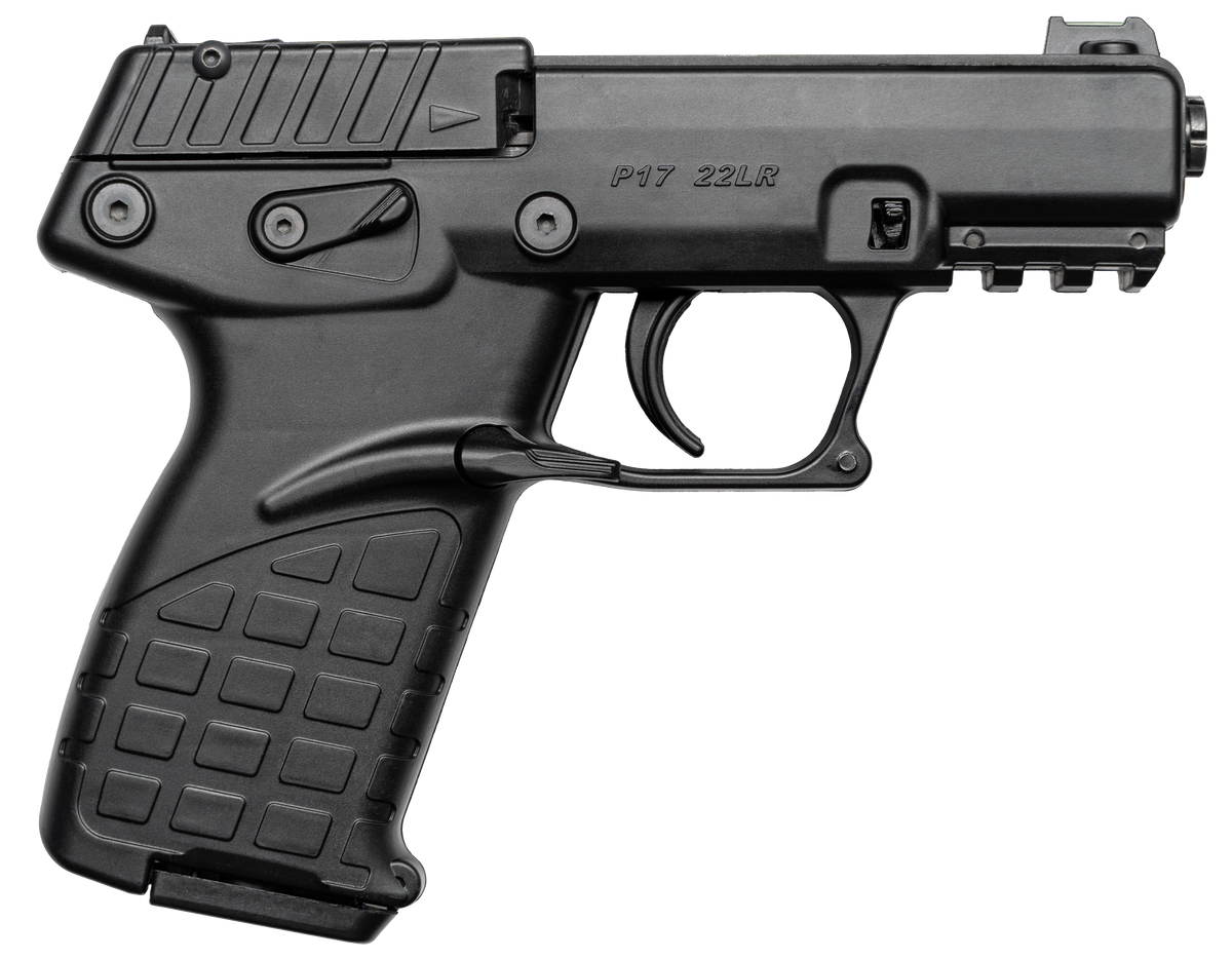 Kel-Tec P17 22 LR 3.80" 16+1 Black Polymer Semi-Auto Pistol