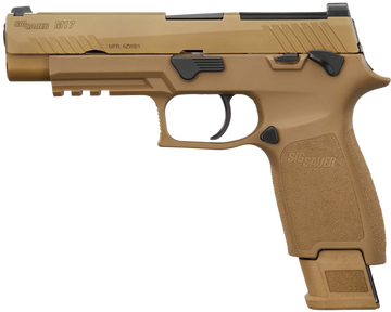 Sig Sauer M17 9mm Luger 4.7" 10+1 Semi-Auto Pistol - Coyote PVD Optic Ready