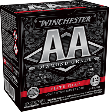Winchester Ammo AA Diamond Grade Elite Trap 12 Gauge 2.75" 1-1/8 oz 7.5 Shot 25 Rd - Box or Case