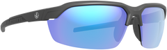 Leupold Tracer Performance Eyewear Matte Black Blue Mirror