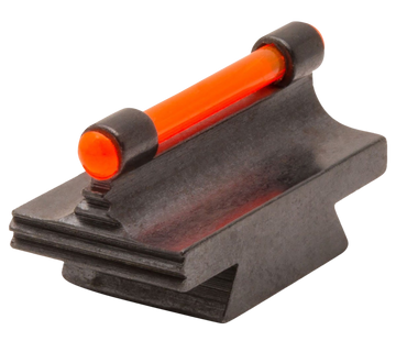 TruGlo TG95343RR Front Sight Red Fiber Optic 3/8" Dovetail .343" High Black Frame