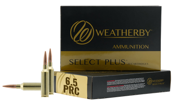 Weatherby Select Plus 6.5 PRC 156gr Berger Elite Hunter 20 Rd - Box or Case