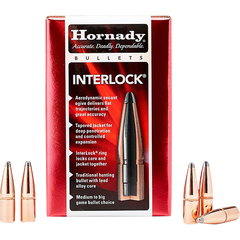 Hornady InterLock 270 Cal .277 150gr Spire Point Reloading Bullets - 100/Box