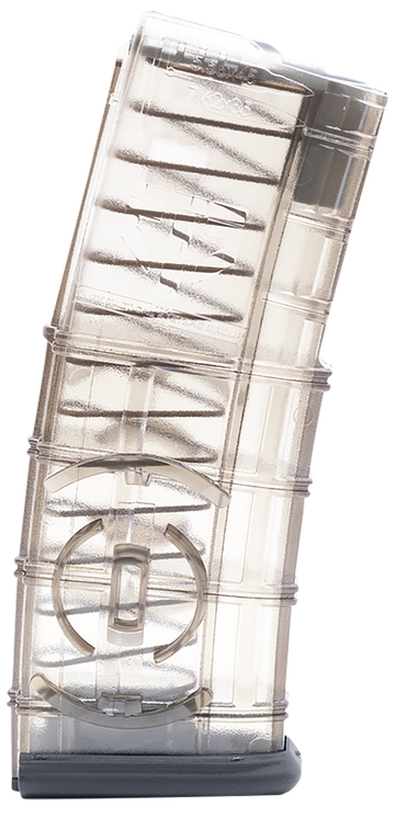 ETS Group AR1530CG2 Gen 2 5.56x45mm NATO 30rd Clear Polymer AR-15 Rifle Magazine w/ Coupler
