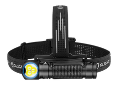Olight Perun 3 3000 Lumen Rechargeable Right Angle LED Headlamp - Black
