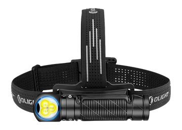 Olight Perun 3 3000 Lumen Rechargeable Right Angle LED Headlamp - Black