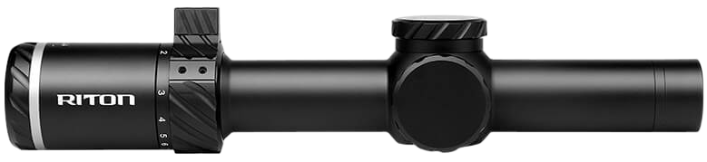 Riton Optics 3 Tactix 1-8x24mm LPVO Riflescope 30mm Tube Illuminated OT Reticle - Black