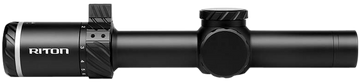 Riton Optics 3 Tactix 1-8x24mm LPVO Riflescope 30mm Tube Illuminated OT Reticle - Black