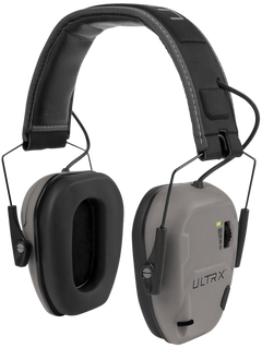 Allen ULTRX Bionic Electronic Earmuff 22 dB Cement Gray Over-Ear