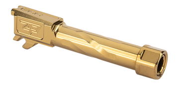 Zaffiri Precision P365 Threaded Barrel 9mm Luger 3.1" 1/2x28 Gold - 416R Stainless