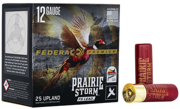 Federal Prairie Storm FS 12 Gauge 3" 1-5/8 oz #6 Shot 25 Rd - Box or Case