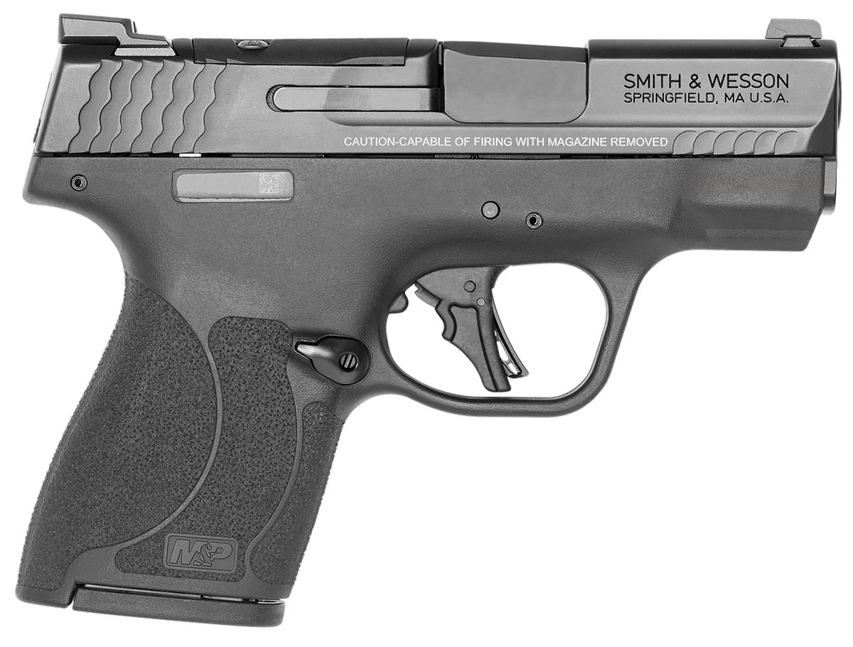 Smith & Wesson M&P Shield Plus 9mm Luger 3.10" 10+1 Micro-Compact Pistol - Optic Cut Slide, Tritium Night Sights, Manual Safety