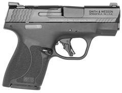 Smith & Wesson M&P Shield Plus 9mm Luger 3.10" 10+1 Micro-Compact Pistol - Optic Cut Slide, Tritium Night Sights, Manual Safety