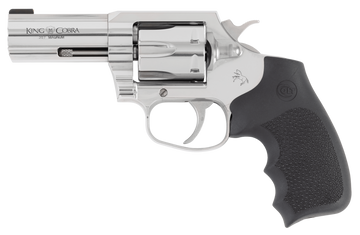 Colt Mfg King Cobra 357 Mag 3" 6-Shot DA/SA Revolver - Stainless
