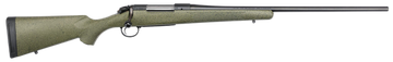 Bergara Rifles B-14 Hunter 7mm PRC 22" 3+1 Bolt-Action Rifle - Graphite Black Cerakote, Green Speckled Stock